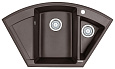 Кухонная мойка Granula 9001, ЭСПРЕССО, кварц 890х490 Кухонная мойка Granula 9001, ЭСПРЕССО, кварц 890х490