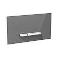 Клавиша смыва Villeroy & Boch ViConnect 9221 60 RA (922160RA) (стекло, серый глянцевый) Клавиша смыва Villeroy & Boch ViConnect 9221 60 RA (922160RA) (стекло, серый глянцевый)