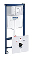 Детальная картинка товара «инсталляция для унитаза grohe rapid sl (38929000) с панелью смыва arena cosmopolitan»