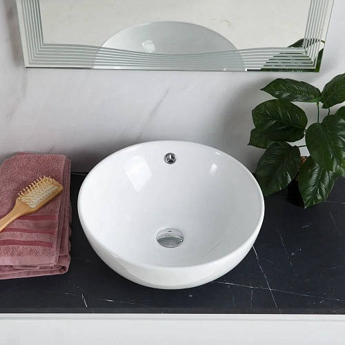 Раковина BelBagno BB1077 430x430 белый Раковина BelBagno BB1077 430x430 белый