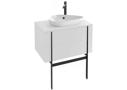 Комод Jacob Delafon Nouvelle Vague EB3054-N18 белый Блестящий 80 см Комод Jacob Delafon Nouvelle Vague EB3054-N18 белый Блестящий 80 см