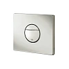 Клавиша смыва GROHE Nova Cosmopolitan (3 режима смыва), матовый хром (38765P00) Клавиша смыва GROHE Nova Cosmopolitan (3 режима смыва), матовый хром (38765P00)
