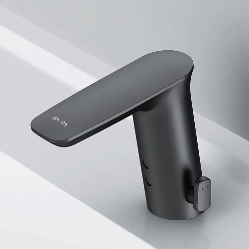 Смеситель для раковины AM.PM Inspire V2.0 F50A02322 сенсорный, черный Смеситель для раковины AM.PM Inspire V2.0 F50A02322 сенсорный, черный