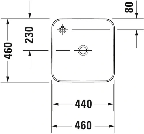 Раковина Duravit Starck 1 2322460000 Раковина Duravit Starck 1 2322460000