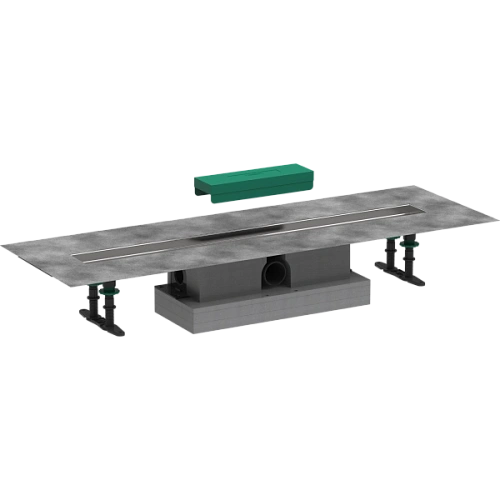 Душевой лоток Hansgrohe uBox universal для стандартной установки, внешняя часть слива 80 см 56024180 Душевой лоток Hansgrohe uBox universal для стандартной установки, внешняя часть слива 80 см 56024180