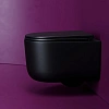 Унитаз подвесной Ceramica Nova ULMA CN4006TMB черный матовый Унитаз подвесной Ceramica Nova ULMA CN4006TMB черный матовый