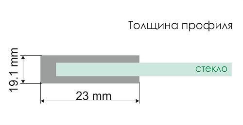 Душевая дверь WasserKRAFT Rhin 44S12 белый Душевая дверь WasserKRAFT Rhin 44S12 белый