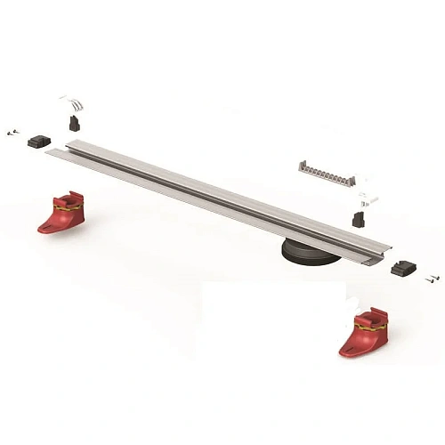 Душевой лоток BERGES SUPER line 650, матовый хром, S-сифон D50/105 H50 вертикальный 090081 Душевой лоток BERGES SUPER line 650, матовый хром, S-сифон D50/105 H50 вертикальный 090081