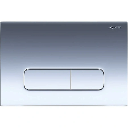 Клавиша смыва Aquatek Хром глянец (клавиши прямоугольные) KDI-0000016 Клавиша смыва Aquatek Хром глянец (клавиши прямоугольные) KDI-0000016