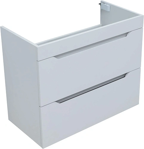 Тумба под раковину Aquanet Практика 80 белый матовый 00330459 напольная/подвесная Тумба под раковину Aquanet Практика 80 белый матовый 00330459 напольная/подвесная