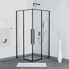 Душевой уголок RGW SV-31B 900x900 мм 32323199-14 черный Easy Clean