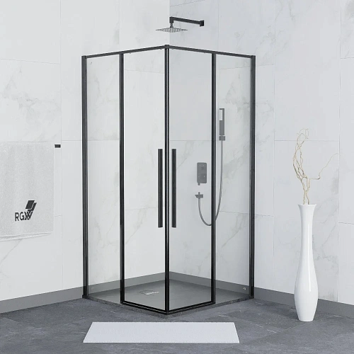 Душевой уголок RGW SV-31B 800x800 мм 32323188-14 черный Easy Clean Душевой уголок RGW SV-31B 800x800 мм 32323188-14 черный Easy Clean
