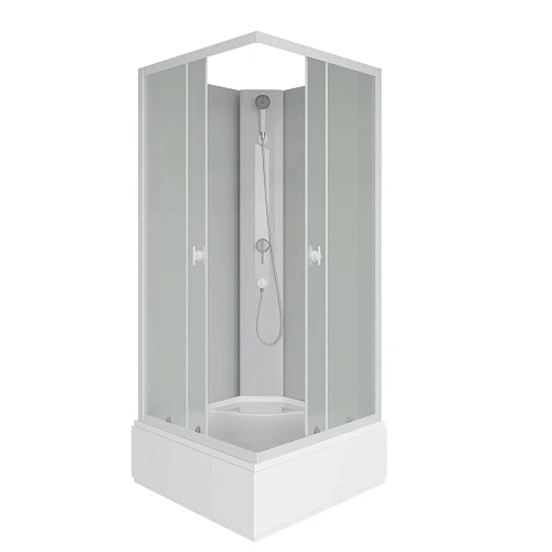 Душевая кабина Niagara Promo P90/26Q/MT/BK (900х900х2000) Душевая кабина Niagara Promo P90/26Q/MT/BK (900х900х2000)