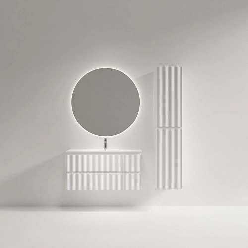 Тумба под раковину SANCOS Snob SNR100/39W R 995х390х500 Bianco подвесная Тумба под раковину SANCOS Snob SNR100/39W R 995х390х500 Bianco подвесная