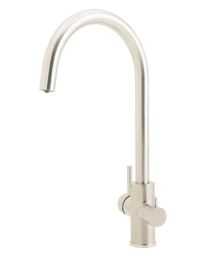 Смеситель для кухни Agger Zest A0700733 с каналом питьевой воды, никель Смеситель для кухни Agger Zest A0700733 с каналом питьевой воды, никель