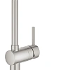 Смеситель для кухни GROHE Vento с поворотным L-образным изливом, суперсталь (30425DC0) Смеситель для кухни GROHE Vento с поворотным L-образным изливом, суперсталь (30425DC0)