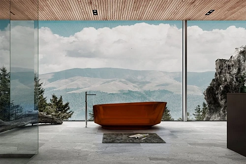 Ванна отдельностоящая ABBER AT9706Opal 170x80 универсальная, коричневый полиэфирная смола Ванна отдельностоящая ABBER AT9706Opal 170x80 универсальная, коричневый полиэфирная смола