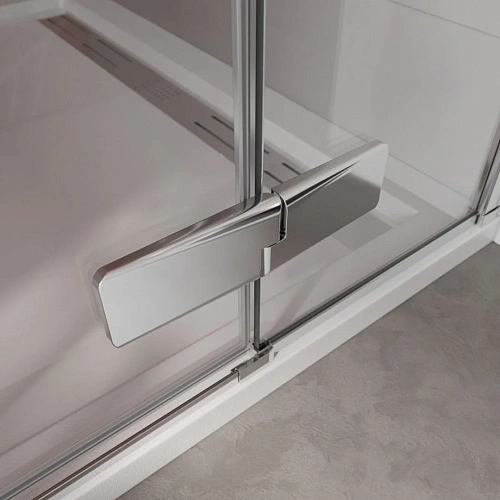 Душевая дверь CEZARES LINER-B-12-90-C-Cr-R 90см стекло прозрачное, профиль хром Душевая дверь CEZARES LINER-B-12-90-C-Cr-R 90см стекло прозрачное, профиль хром