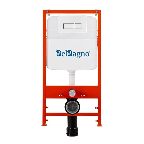 Комплект унитаза BelBagno с сиденьем LOTO BB070CHR/SC инсталляцей BB026/BB042BL Комплект унитаза BelBagno с сиденьем LOTO BB070CHR/SC инсталляцей BB026/BB042BL