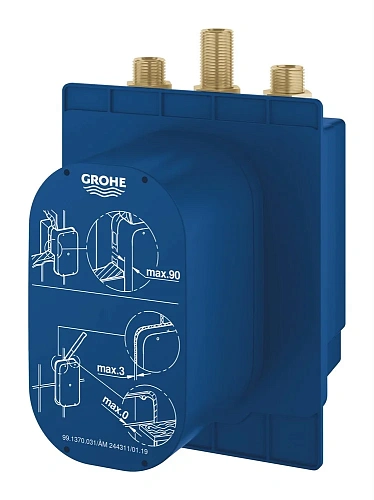 Смеситель для душа GROHE Eurosmart Cosmopolitan E Special термостатитеский, скрытого монтажа, питани 36416001 Смеситель для душа GROHE Eurosmart Cosmopolitan E Special термостатитеский, скрытого монтажа, питани 36416001