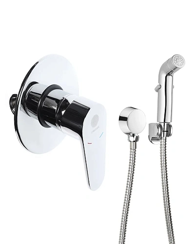 Гигиенический душ Orange Otto M22-455cr со встраиваемым смесителем Гигиенический душ Orange Otto M22-455cr со встраиваемым смесителем