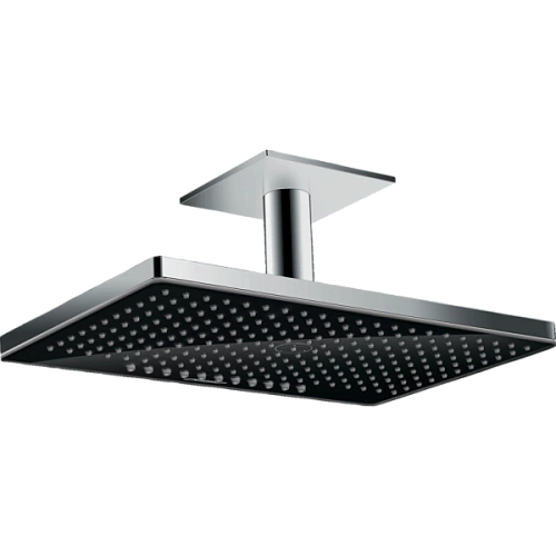 Верхний душ Hansgrohe Rainmaker Select 460 2jet 24004600, черный/хром встраиваемый Верхний душ Hansgrohe Rainmaker Select 460 2jet 24004600, черный/хром встраиваемый