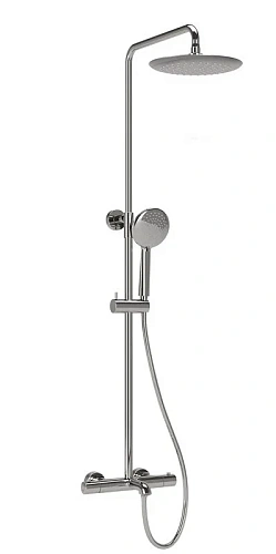 Душевая система Sancos Game SC3001LCH с изливом и термостатом с регулировкой по высоте хром Душевая система Sancos Game SC3001LCH с изливом и термостатом с регулировкой по высоте хром