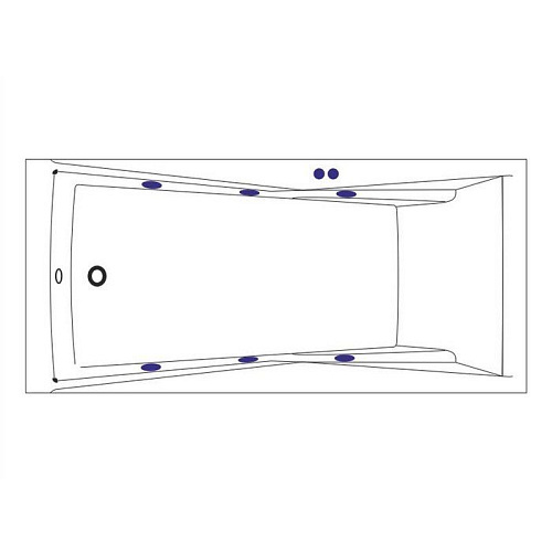 Акриловая ванна EXCELLENT Palace 170x75 SOFT хром WAEX.PAL17.SOFT Акриловая ванна EXCELLENT Palace 170x75 SOFT хром WAEX.PAL17.SOFT