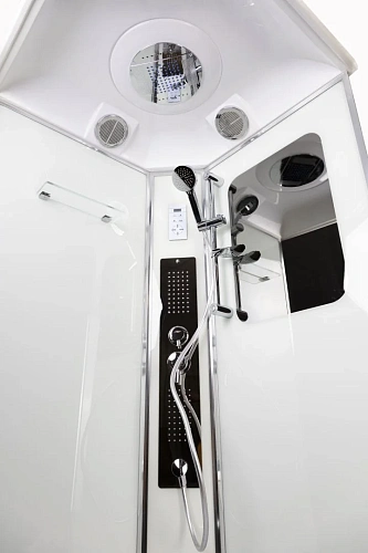 Душевая кабина Niagara Premium NG-6001-01GD (900х900х2200) низкий поддон (16 см) стекло прозрачное 60010114GD Душевая кабина Niagara Premium NG-6001-01GD (900х900х2200) низкий поддон (16 см) стекло прозрачное 60010114GD