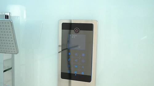 Душевая кабина Timo Premium HELMA (90x120x220) H-520R-T-CH/C стульчик прозрачный Душевая кабина Timo Premium HELMA (90x120x220) H-520R-T-CH/C стульчик прозрачный