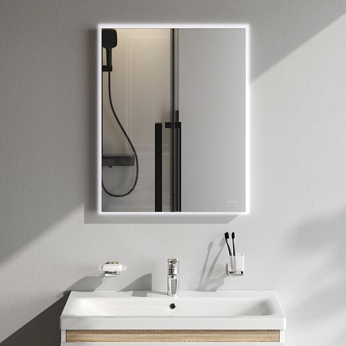Зеркало AM.PM X-Joy M85MOX10551S с LED-подсветкой, сенсорром, 55 см Зеркало AM.PM X-Joy M85MOX10551S с LED-подсветкой, сенсорром, 55 см