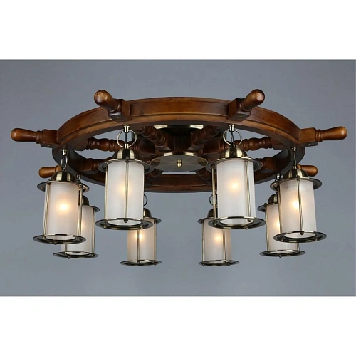 Люстра потолочная Omnilux Ferro OML-50307-08 Люстра потолочная Omnilux Ferro OML-50307-08