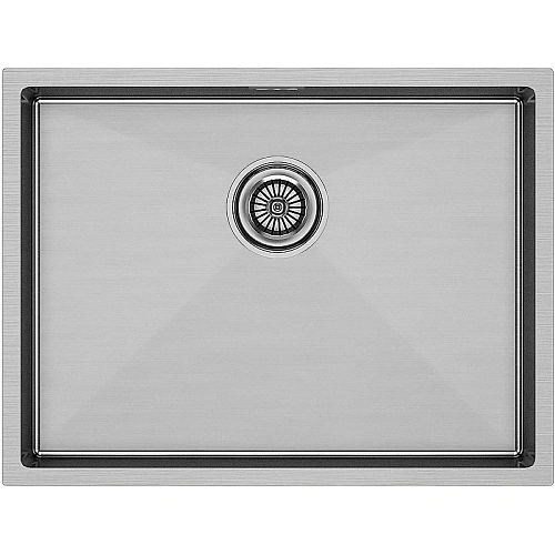 Кухонная мойка Paulmark NEXT 58 UNI, PM215844-BS, брашированная нерж.сталь, 580х440мм 1,2мм Кухонная мойка Paulmark NEXT 58 UNI, PM215844-BS, брашированная нерж.сталь, 580х440мм 1,2мм