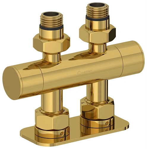 Вентиль Сунержа прямой скрытый-скрытый EU50 03-1417-1234 Золото Вентиль Сунержа прямой скрытый-скрытый EU50 03-1417-1234 Золото