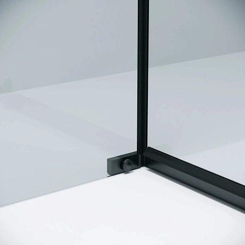 Боковая стенка GROSSMAN Pragma 200.K33.03.90.21.00 (90x195) черный матовый, стекло прозрачное Боковая стенка GROSSMAN Pragma 200.K33.03.90.21.00 (90x195) черный матовый, стекло прозрачное