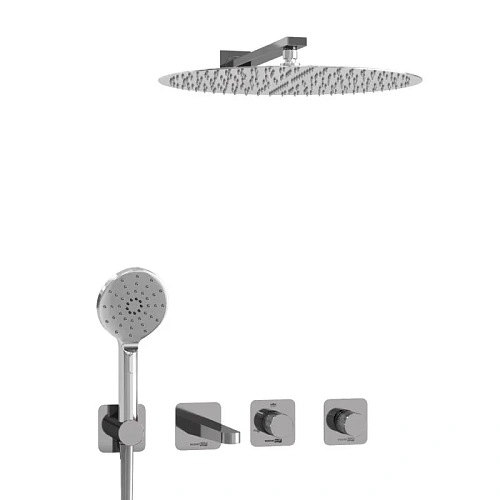 Душевая система WasserKRAFT A4651.294.295.090.117.271.087.127 встраиваемая хром Душевая система WasserKRAFT A4651.294.295.090.117.271.087.127 встраиваемая хром