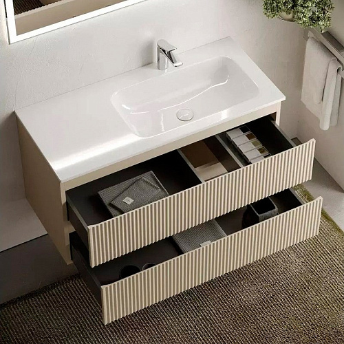 Тумба под раковину Sancos Snob R SNR100RCE beige soft Тумба под раковину Sancos Snob R SNR100RCE beige soft