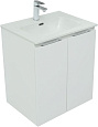 Тумба под раковину Aquanet Алвита New 60 2 дверцы, белый матовый 00277522 Тумба под раковину Aquanet Алвита New 60 2 дверцы, белый матовый 00277522