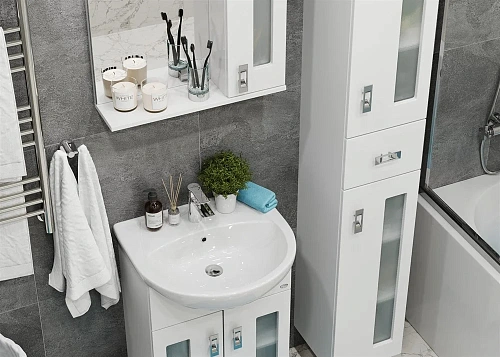 Тумба под раковину Onika КРИСТАЛЛ 55.18 105550 Тумба под раковину Onika КРИСТАЛЛ 55.18 105550