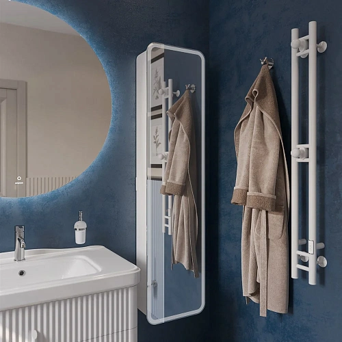 Полотенцесушитель электрический EWRIKA Пенелопа Х2 120х10, белый 575576 Полотенцесушитель электрический EWRIKA Пенелопа Х2 120х10, белый 575576