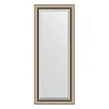 Зеркало в багетной раме Evoform Exclusive BY 1162 58 x 143 см, состаренное серебро с плетением Зеркало в багетной раме Evoform Exclusive BY 1162 58 x 143 см, состаренное серебро с плетением
