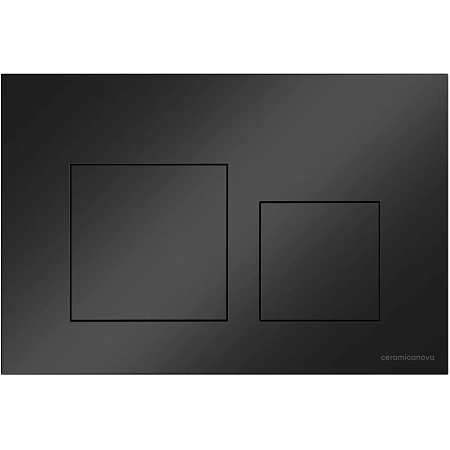 Клавиша смыва Ceramica Nova Balance Square CN12-002MB черный матовый Клавиша смыва Ceramica Nova Balance Square CN12-002MB черный матовый