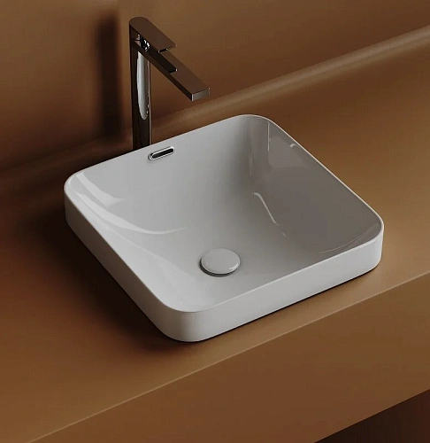 Раковина Ceramica Nova Element CN6077 встраиваемая сверху 438x438x172 мм белый Раковина Ceramica Nova Element CN6077 встраиваемая сверху 438x438x172 мм белый