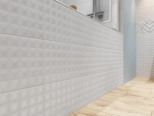 Плитка керамическая Cersanit Alrami серый 20x44 AMG091 Плитка керамическая Cersanit Alrami серый 20x44 AMG091