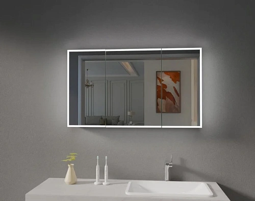 Зеркальный шкаф Esbano ES-3812D (ESMT3812D) 120х70х14 с подсветкой Зеркальный шкаф Esbano ES-3812D (ESMT3812D) 120х70х14 с подсветкой