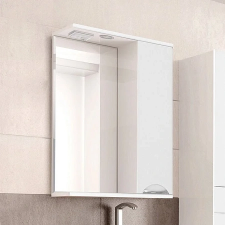 Зеркальный шкаф Style Line Жасмин 65/С ЛС-00000041 Зеркальный шкаф Style Line Жасмин 65/С ЛС-00000041