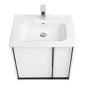 Тумба под раковину Aquaton Ривьера 60 белый матовый 1A238801RVX20 Тумба под раковину Aquaton Ривьера 60 белый матовый 1A238801RVX20