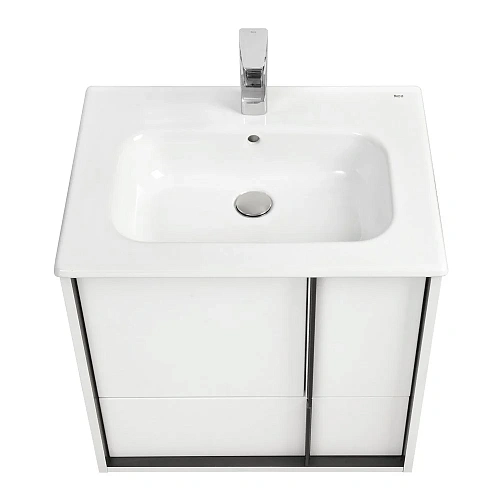 Тумба под раковину Aquaton Ривьера 60 белый матовый 1A238801RVX20 Тумба под раковину Aquaton Ривьера 60 белый матовый 1A238801RVX20