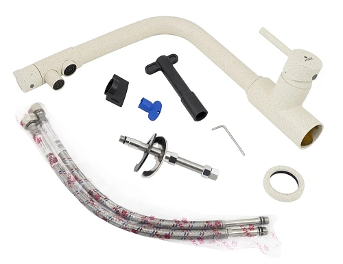 Смеситель для кухни Kaiser Teka 13044-11 Beige боковой под фильтр Смеситель для кухни Kaiser Teka 13044-11 Beige боковой под фильтр