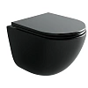 Унитаз подвесной Ceramica Nova VOGUE CN4008TMB черный матовый Унитаз подвесной Ceramica Nova VOGUE CN4008TMB черный матовый